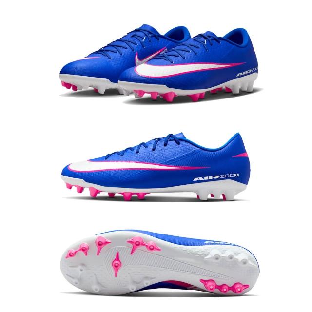 【NIKE 耐吉】足球鞋 VAPOR PHANTOM TIEMPO SUPERFLY 男鞋 支撐 有釘 平底 室內 草地 人工草皮 碎釘