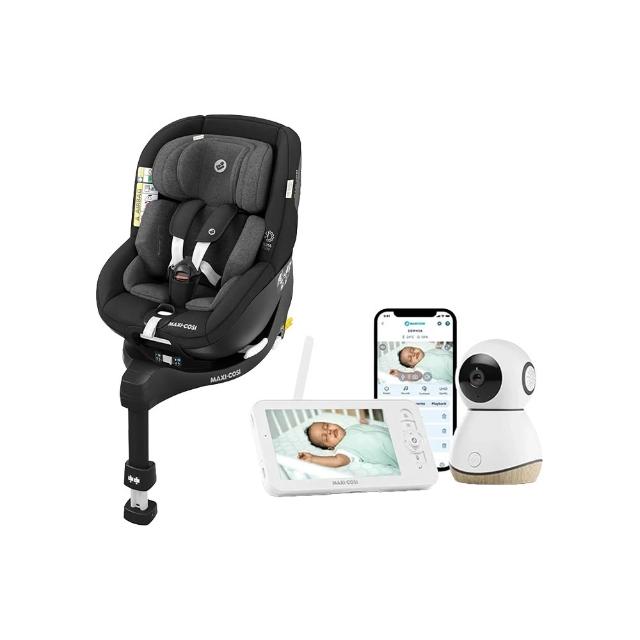 【MAXI-COSI】Mica Pro Eco i-Size 360度旋轉新生兒成長型汽座+SeePro智慧型寶寶攝影機