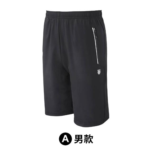 【K-SWISS】涼感運動短褲 吸濕排汗 球褲 慢跑 網球 匹克球 男短褲女短褲 1013677/1913693