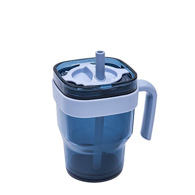 【bzyoo】Prestoor Tumbler 轉轉吸管冷水杯-經典組444ml+1000ml