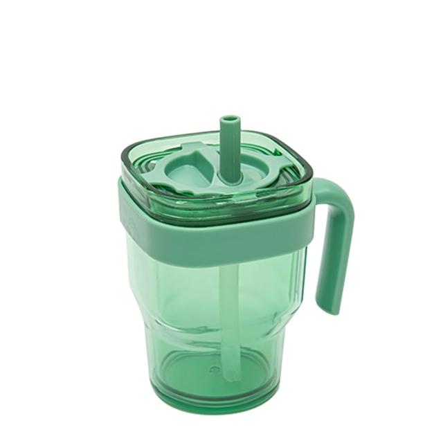 【bzyoo】Prestoor Tumbler 轉轉吸管冷水杯-經典組444ml+1000ml