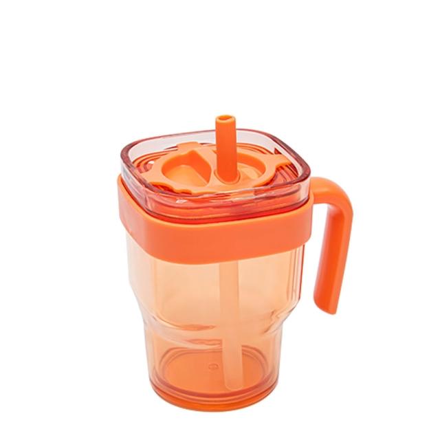 【bzyoo】Prestoor Tumbler 轉轉吸管冷水杯-經典組444ml+1000ml