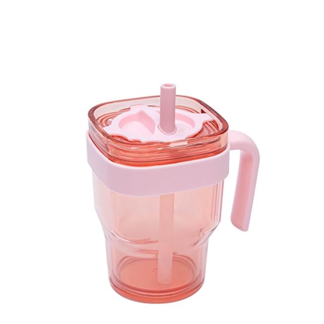 【bzyoo】Prestoor Tumbler 轉轉吸管冷水杯-經典組444ml+1000ml