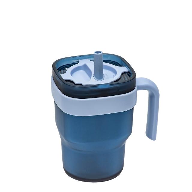 【bzyoo】Prestoor Tumbler 轉轉吸管冷水杯-經典組444ml+1000ml