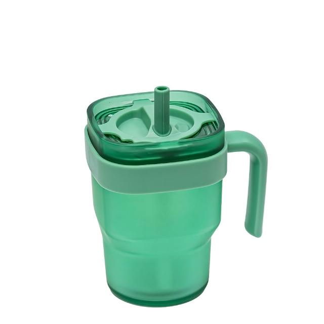 【bzyoo】Prestoor Tumbler 轉轉吸管冷水杯-經典組444ml+1000ml