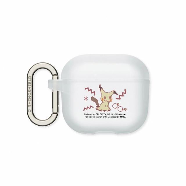 【RHINOSHIELD 犀牛盾】適用AirPods 4/Pro 3/Pro 2 防摔耳機保護殼/暖色系列-謎擬Q(寶可夢)