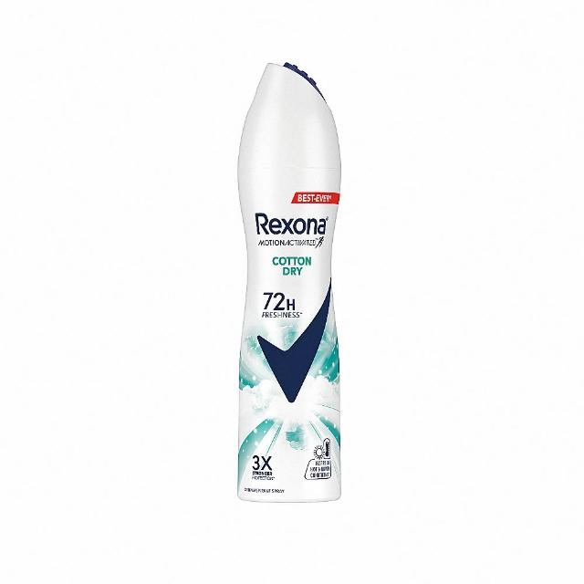 【Rexona 蕊娜】官方直營 制汗止汗爽身噴霧 3倍制汗系列 3入