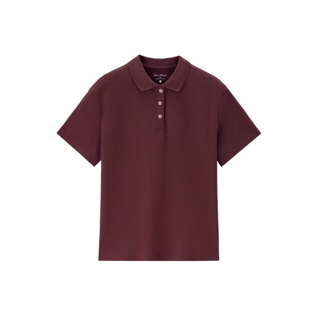 【GIORDANO 佐丹奴】男女裝涼感防曬短袖POLO衫(多色任選)