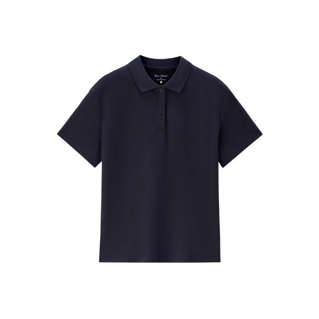 【GIORDANO 佐丹奴】男女裝涼感防曬短袖POLO衫(多色任選)