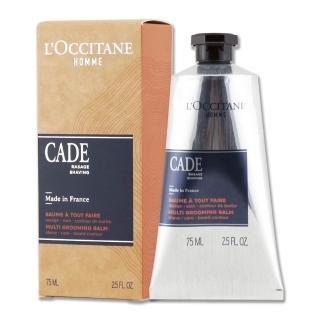 即期品【L’Occitane 歐舒丹】簡約男士全效刮鬍膏 75ML