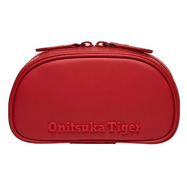 【Onitsuka Tiger】鬼塚虎 官方旗艦店 立體 LOGO 收納包(3183B259-500/3183B259-600)