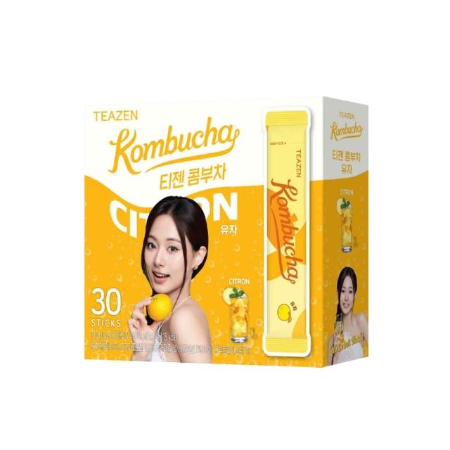 【TeaZen 茶禪】TEAZEN 康普茶3盒組 10種口味任選(5g*30入/盒)