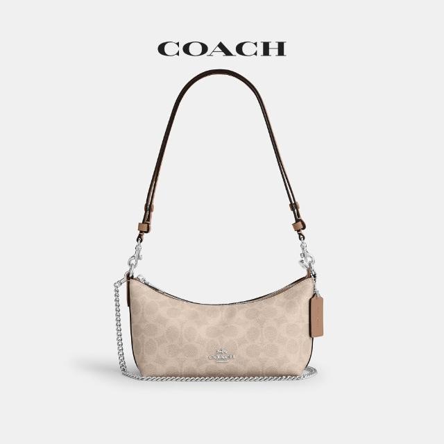 【COACH】蔻馳官方直營 CAITLIN 絎縫 SIGNATURE單肩手袋 肩背包 斜背包-多款任選(CDZ88/CEW99)