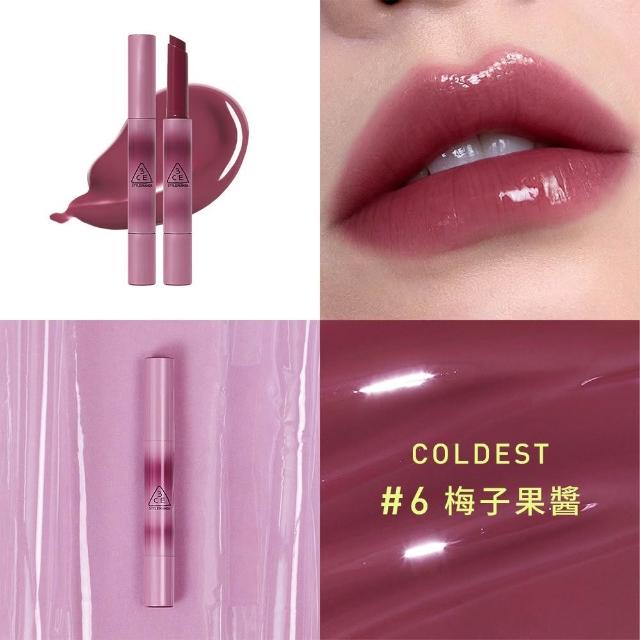 【3CE】人氣經典彩妝三入組(九宮格影盤+單色腮紅+光澤蜜漾唇膏)(眼彩盤/頰彩/唇彩/唇膏/水光唇彩/口紅)