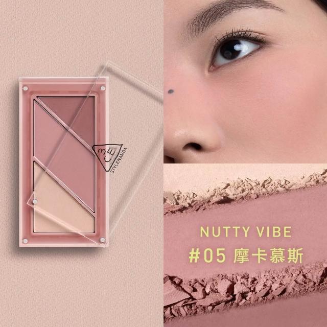 【3CE】疊疊不休磁力腮紅盤/修容盤2入組(立體顏/鼻影/雙色修容/修容餅/腮紅/頰彩)