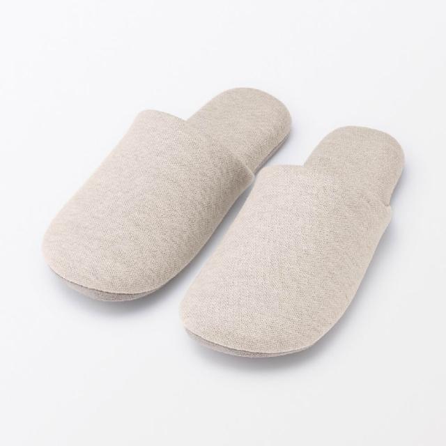 【MUJI 無印良品】柔軟拖鞋(灰色/淺米/綠色)