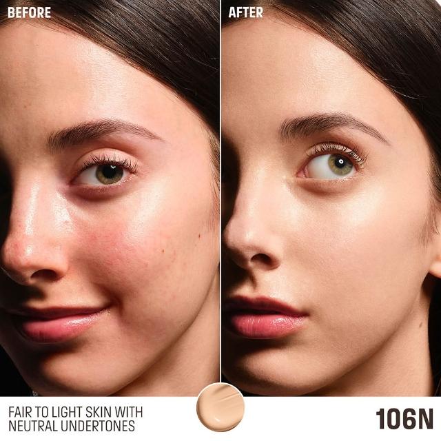 【MAKE UP FOR EVER】HD SKIN 粉無痕平衡肌底粉底液 30ml