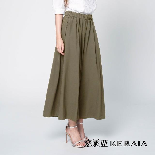 【KERAIA 克萊亞】沁涼旋律速乾彈性涼感褲(兩款；多色)