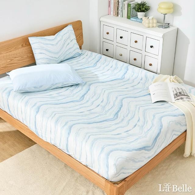 【Great Living 格蕾寢飾】La Belle ICECOOL眠綿冰 涼感床包枕套組-單人/雙人 (涼感/透氣/均一價/多款任選)