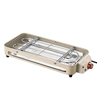 【XINGMU 興沐】室內不沾電烤盤燒烤架（室內燒烤架/家用烤肉機/不沾烤鍋/烤串機）