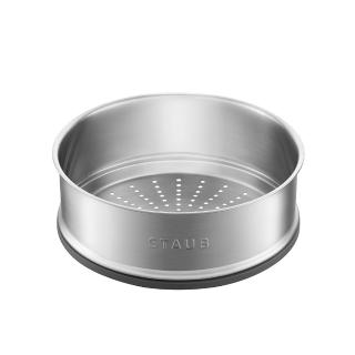 【STAUB】不鏽鋼蒸盤/蒸籠24cm(德國雙人牌集團官方直營)