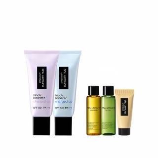 【Shu uemura 植村秀】官方直營 無極限全效亮白精華防曬乳雙入組(新品上市/超快充亮顏乳/妝前乳/囤貨組)