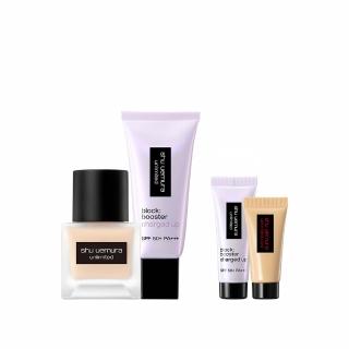 【Shu uemura 植村秀】官方直營 超持久輕粉底亮顏組(Shu uemura/持久粉底+亮顏乳)