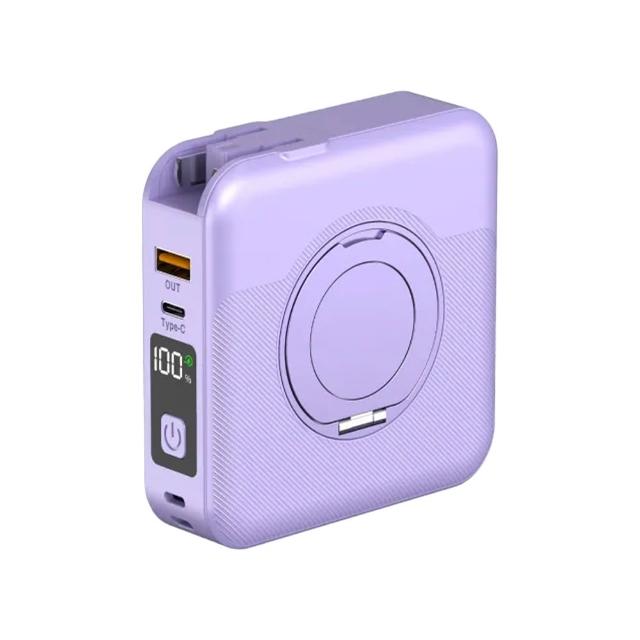 【NISDA】BS-WL720/10000mAh/Type-C/固態多合一行動電源