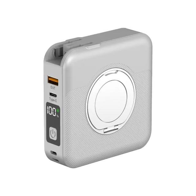 【NISDA】BS-WL720/10000mAh/Type-C/固態多合一行動電源