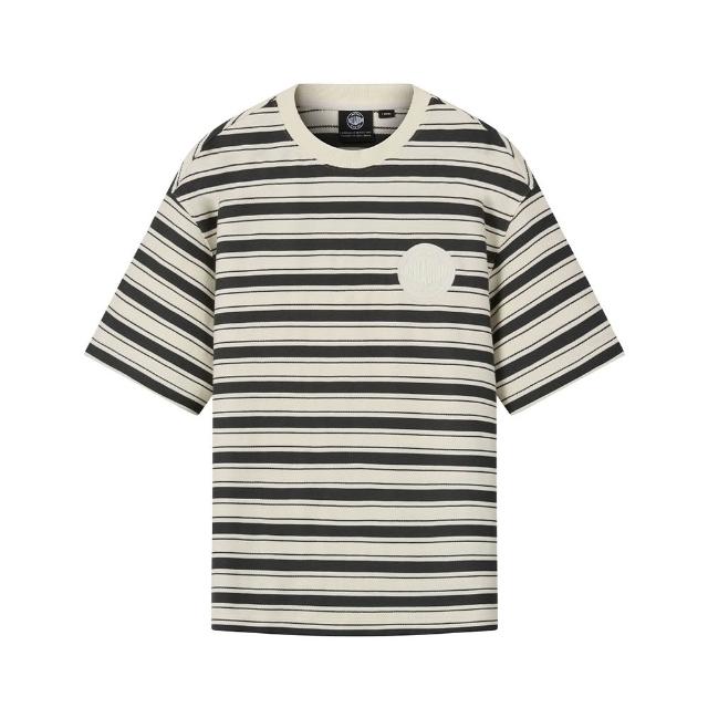 【Palladium】條紋寬鬆短袖T恤-男裝-兩色任選