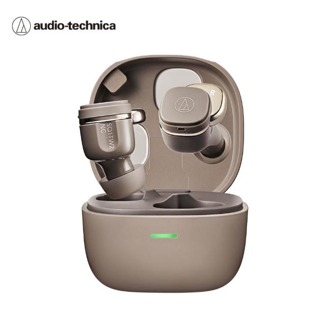 【audio-technica 鐵三角】ATH-SQ1TW2NC 降噪真無線藍牙耳機