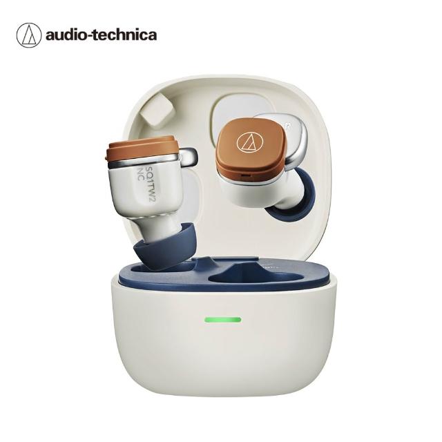 【audio-technica 鐵三角】ATH-SQ1TW2NC 降噪真無線藍牙耳機