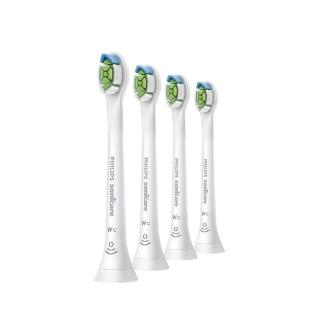 【Philips 飛利浦】HX6074 Sonicare Wc高效亮白迷你刷頭4入組 (深入後牙死角/小口腔適用/官方直營)