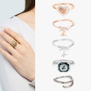 【agnes b.】bijoux 女款 白鋼 logo造型戒指 多款任選