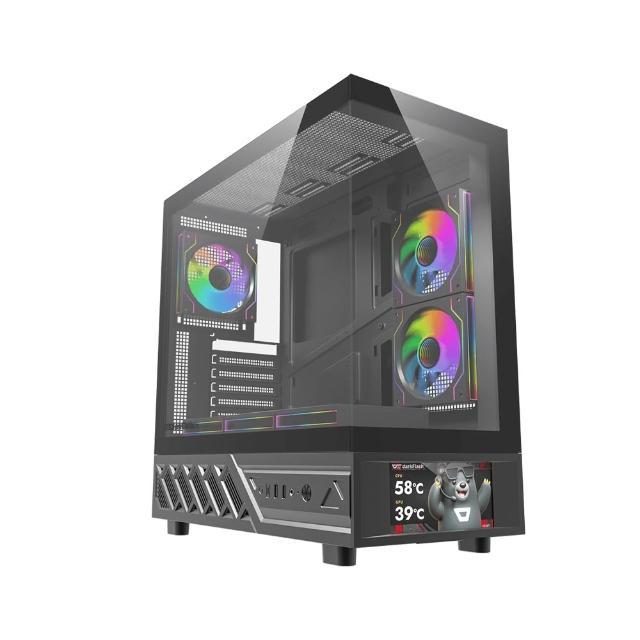 【微星平台】U5十八核RTX5060TI 8G Win11{冰霜匕首2W}水冷電競電腦(U5 250K Plus/B860/32G D5/1TB/WIFI)