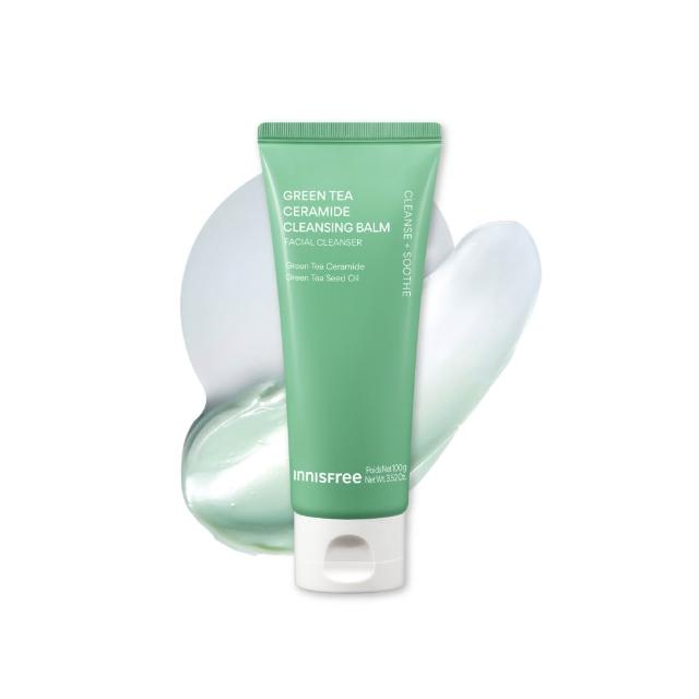 【innisfree】綠茶神經醯胺洗卸兩用膏 100g(3入組)