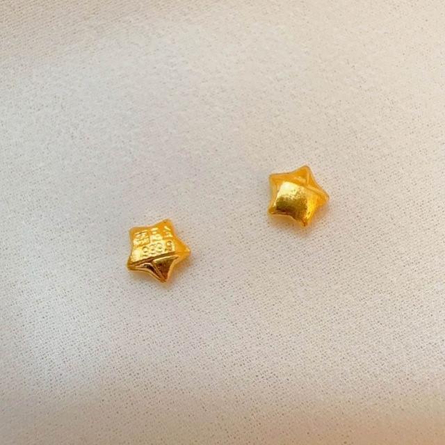 【儒家珠寶】黃金金豆 9999 元寶 貓爪 蘋果 愛心 貓頭 金瓜子 福豆 多款造型 金豆  (1公克)