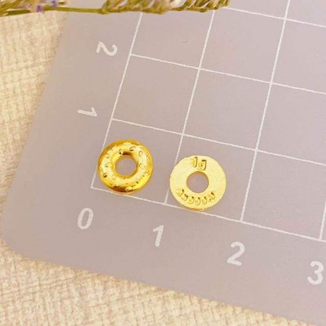 【儒家珠寶】黃金金豆 9999 元寶 貓爪 蘋果 愛心 貓頭 金瓜子 福豆 多款造型 金豆  (1公克)