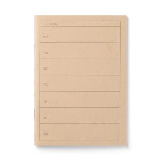 【MUJI 無印良品】筆記本.週間/32張.A6
