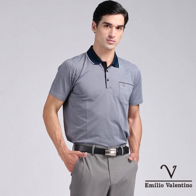【Emilio Valentino 范倫鐵諾】男裝 男上衣 男短袖/涼爽/吸濕排汗/口袋/男士/POLO衫/透氣POLO衫(多款)