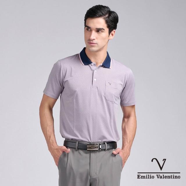 【Emilio Valentino 范倫鐵諾】男裝 男上衣 男短袖/涼爽/吸濕排汗/口袋/男士/POLO衫/透氣POLO衫(多款)