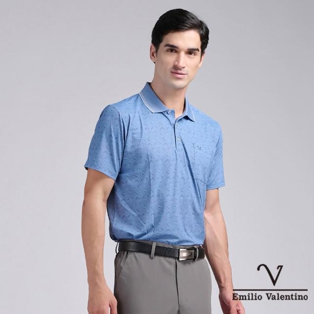 【Emilio Valentino 范倫鐵諾】男裝 男上衣 男短袖/涼爽/吸濕排汗/口袋/男士/POLO衫/透氣POLO衫(多款)