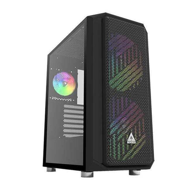 【微星平台】R7八核 RX 9060 XT 16G WIN11{靈魂收割}電競電腦(R7-7700/B650/32G D5/1TB/天堂適用)
