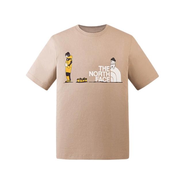 【The North Face】MOMO獨家款|北面男女款純棉吸濕排汗印花短袖T恤 (多款任選)