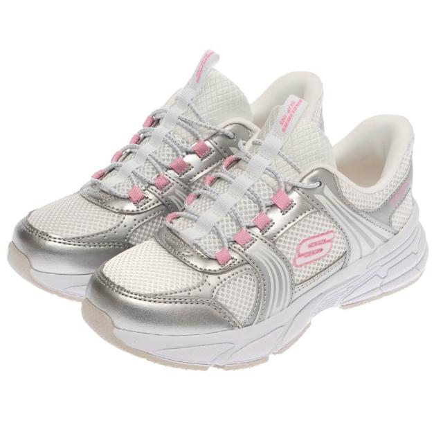 【SKECHERS】女童系列 女童鞋 運動鞋 瞬穿舒適科技 RETRO-GRAPH (319078LWSPK)