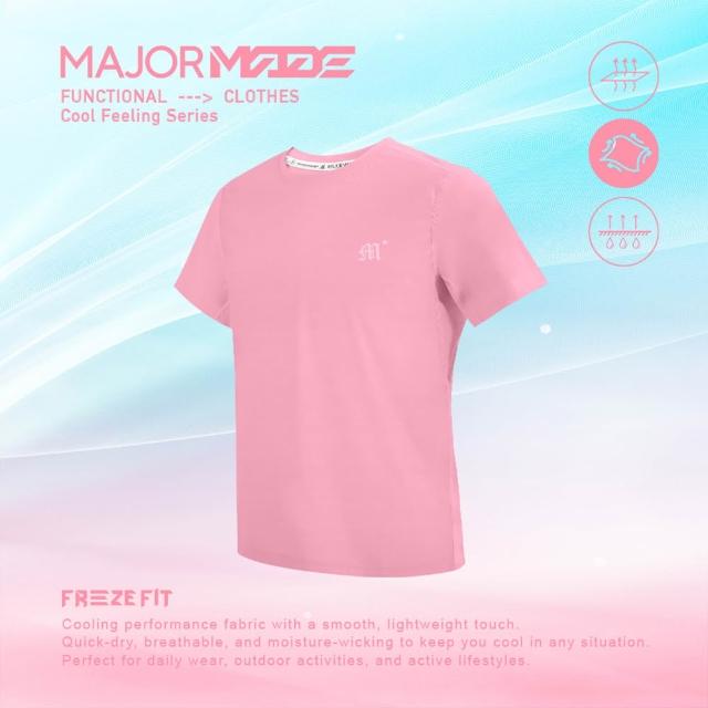【MAJOR MADE】哥德字極涼感機能T(涼感衣/機能衣/短袖上衣)