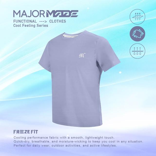【MAJOR MADE】哥德字極涼感機能T(涼感衣/機能衣/短袖上衣)