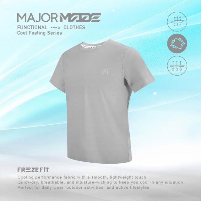 【MAJOR MADE】哥德字極涼感機能T(涼感衣/機能衣/短袖上衣)