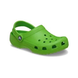 【Crocs】童鞋 經典大童克駱格 卡駱馳綠色(206991-30T)
