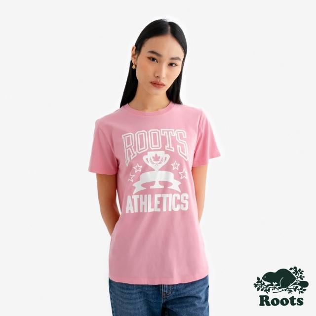 【Roots】男女款-精選Roots 經典LOGO海狸圖案短袖T恤(多款可選)